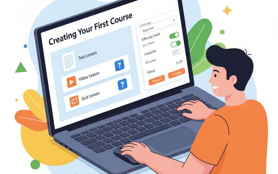 Creating Your First Course